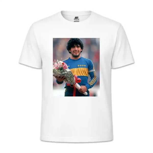 Camiseta Diego Maradona Flores