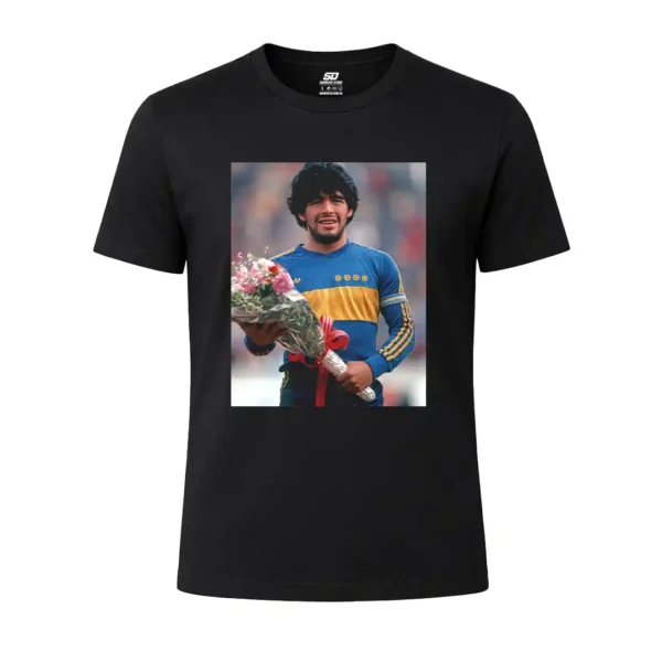 Camiseta Diego Maradona Flores